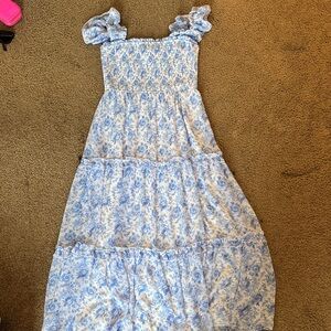 Blue Floral Altard State Dress